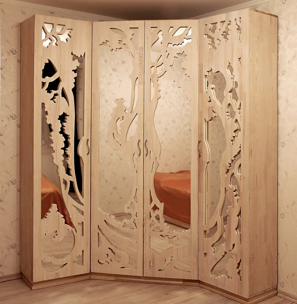 Обложка проекта: Шкаф Волшебный лес. Трехсекционный