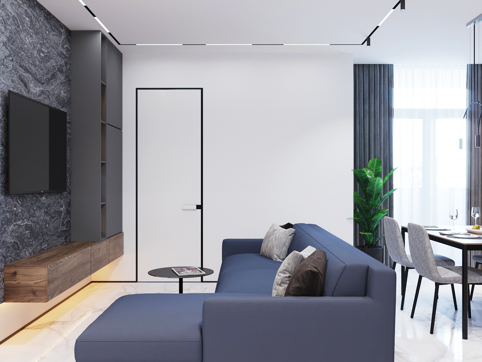 Квартира 63 кв.м. Альпийский квартал