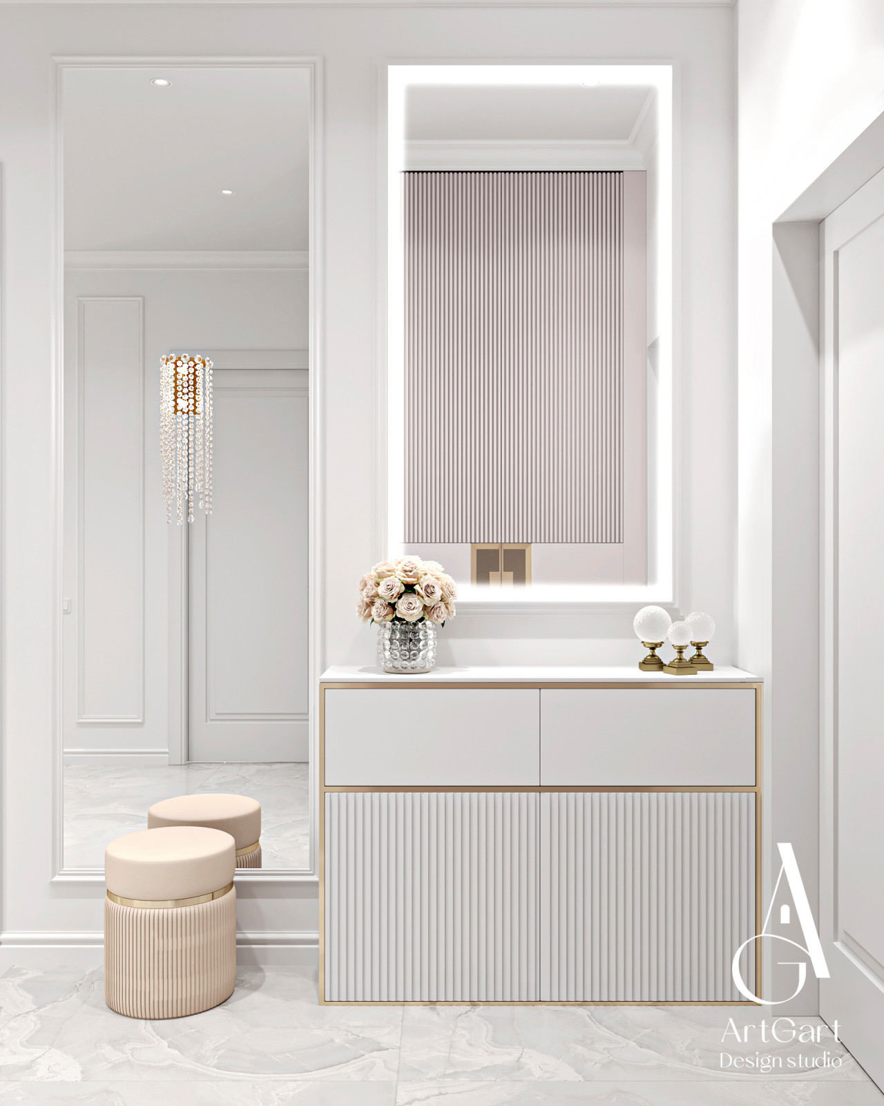 Дизайн квартиры в ЖК  Spires