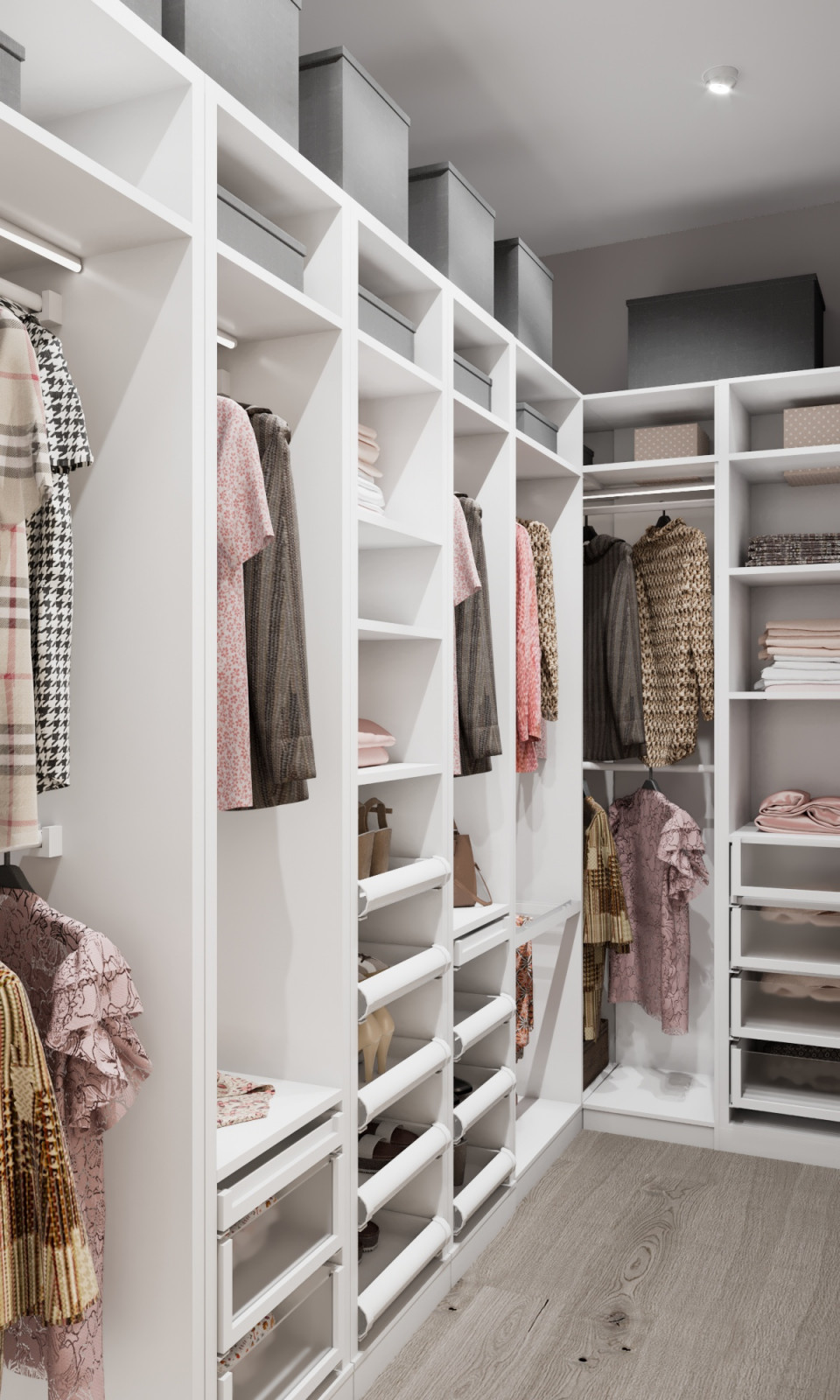 Гардеробная ikea