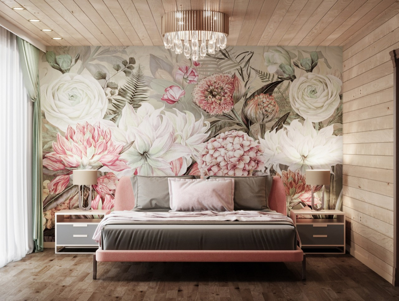 Обложка проекта: Женская спальня