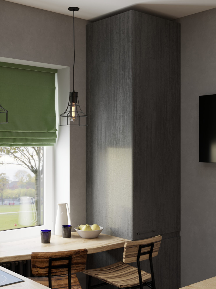 Маленькая графитовая квартира