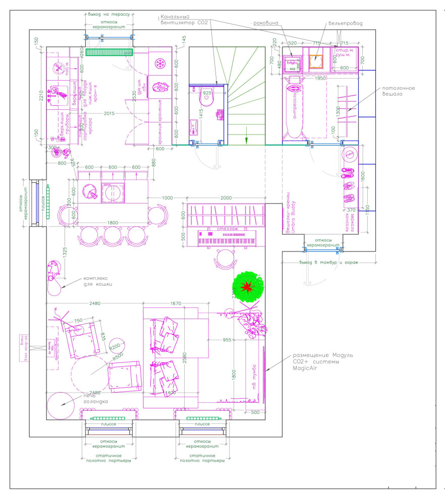 Коттедж 127 кв.м. г. Томск  12112024 Кухня