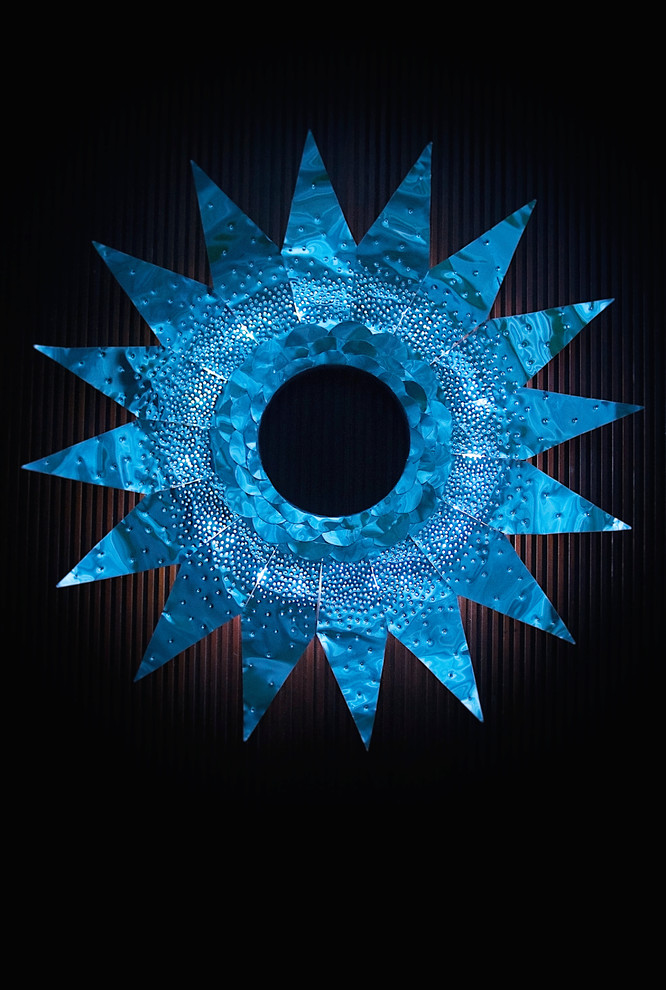 Своими руками: Сверкающий рождественский венок в виде звезды