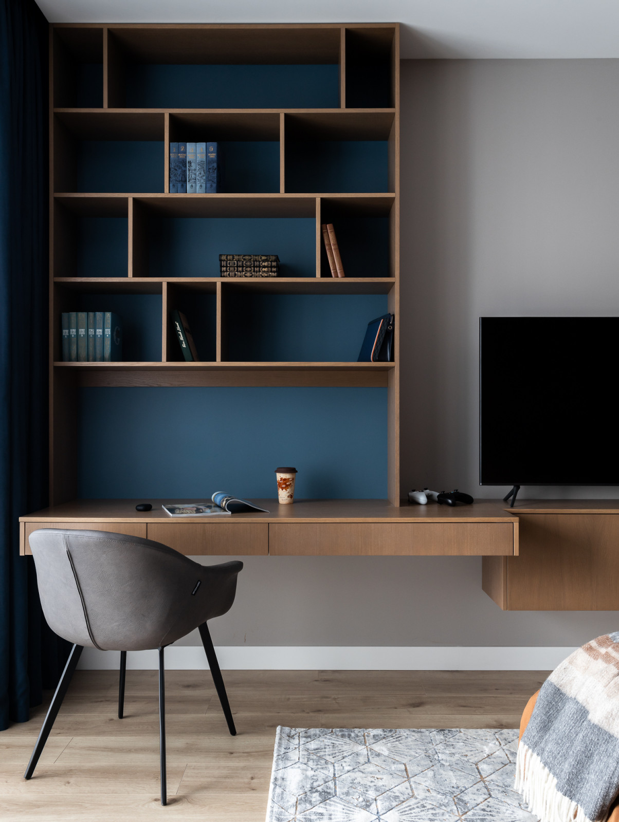 Обложка проекта: Фото реализованного проекта в ЖК Ньютон 135м2