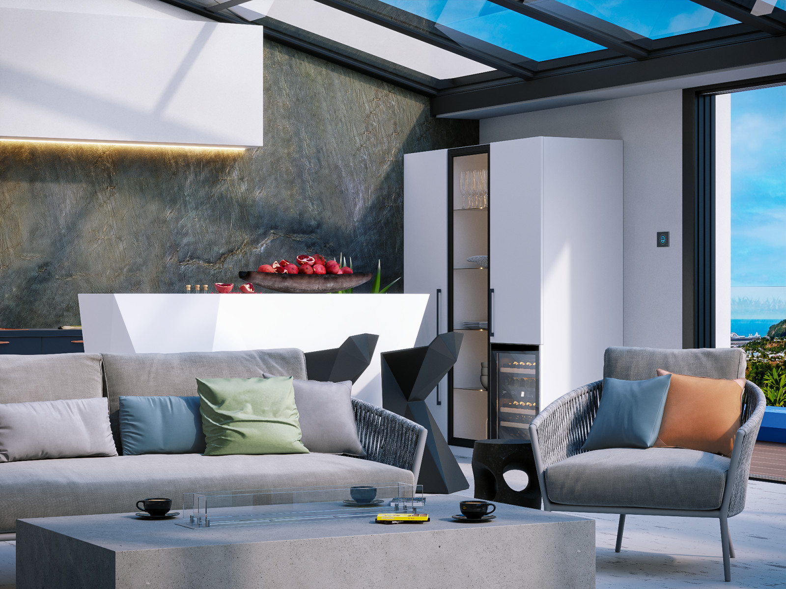 Апартаменты с видом на море