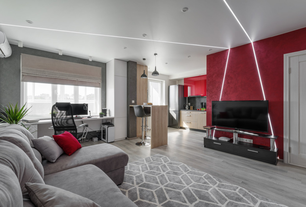 Однушка переделанная в студию