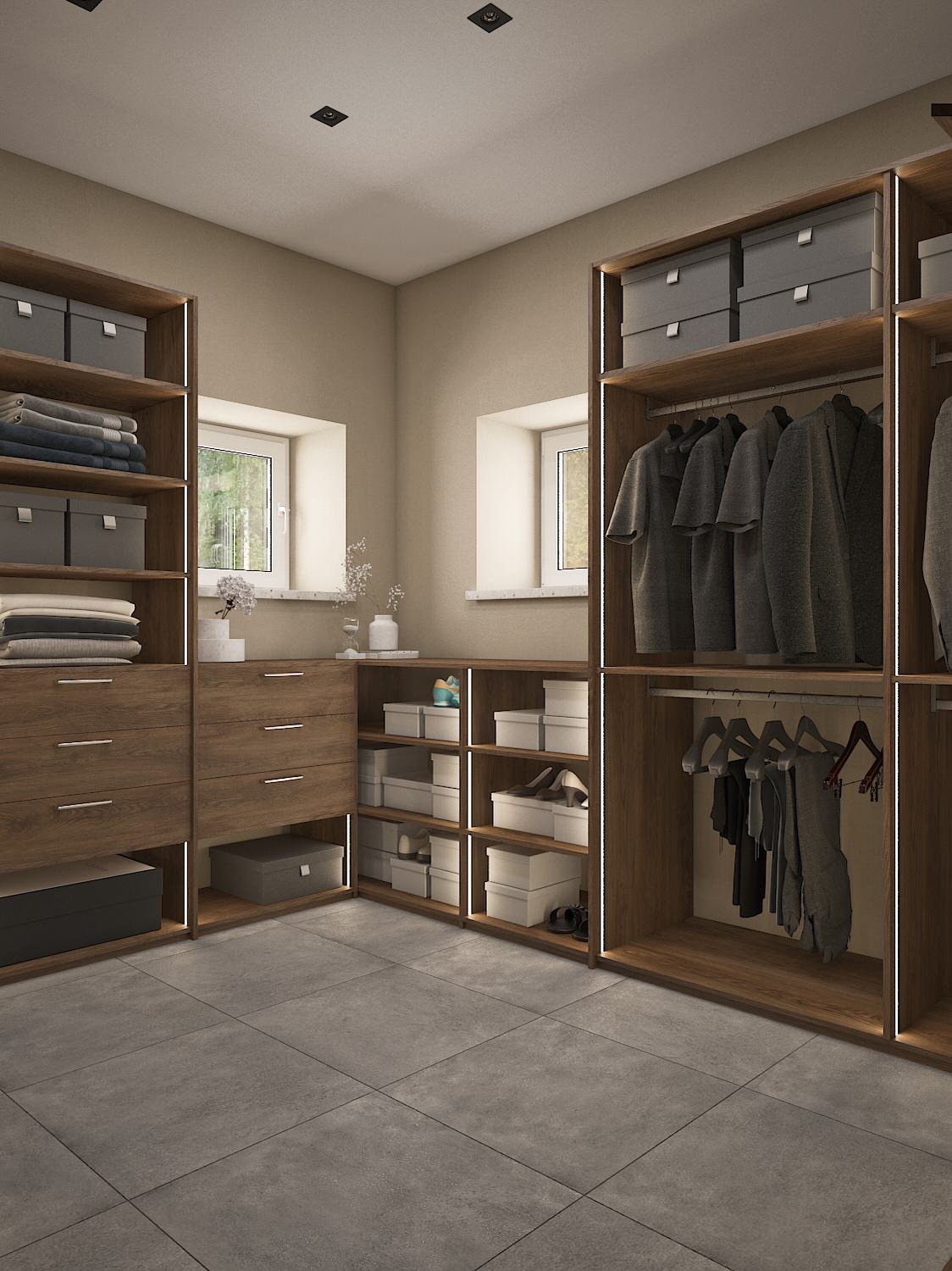 Коттедж 4 этажа