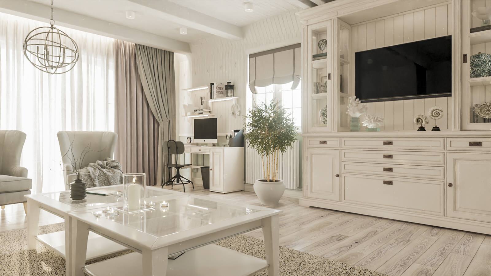 House_006_визуализация интерьера гостевой дома в г. Ростове-на-Дону