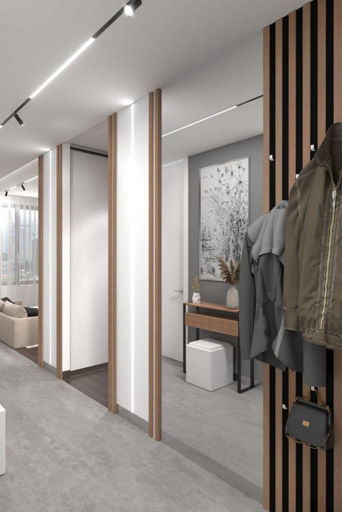 Современная квартира для молодой семьи