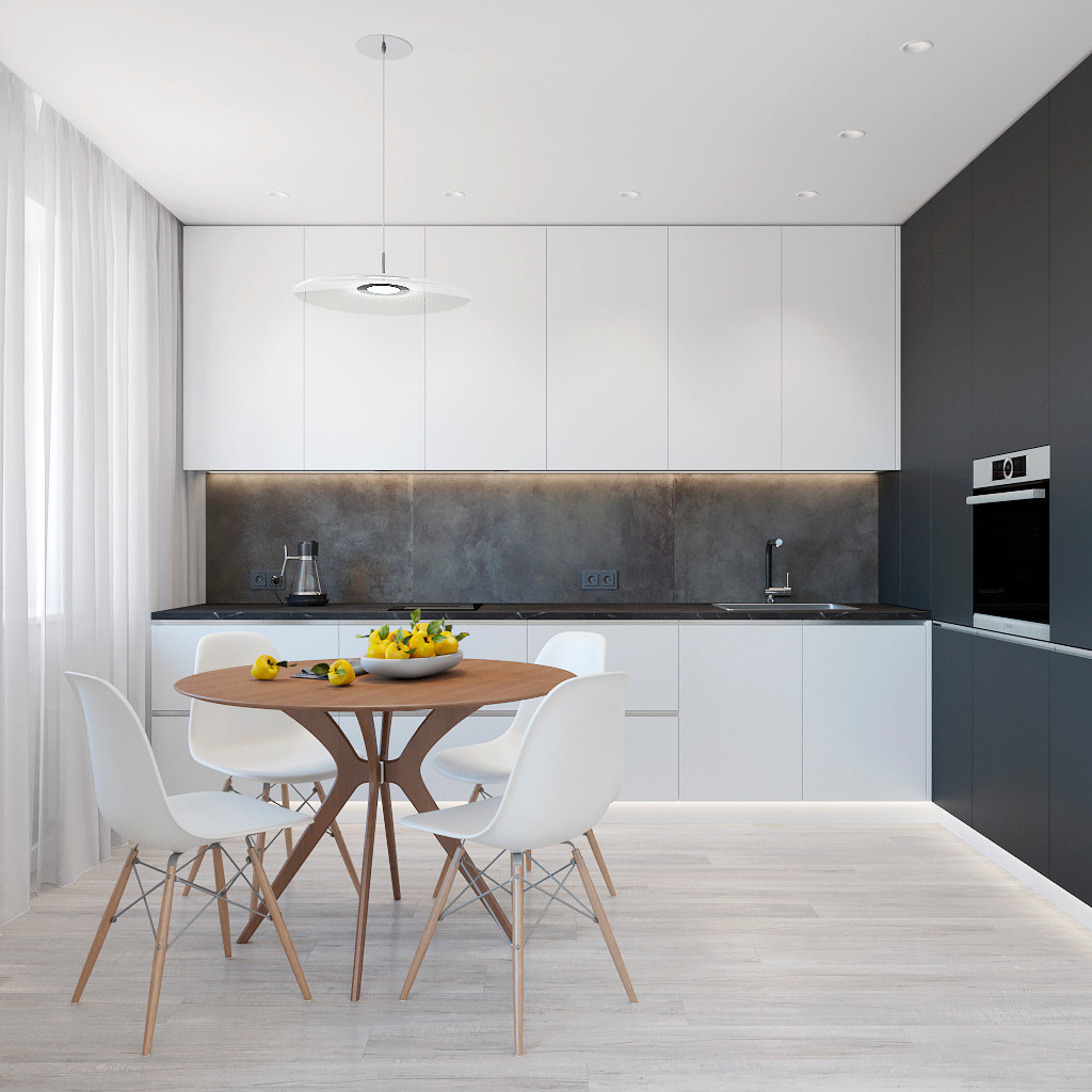 Проект кухни - гостиной