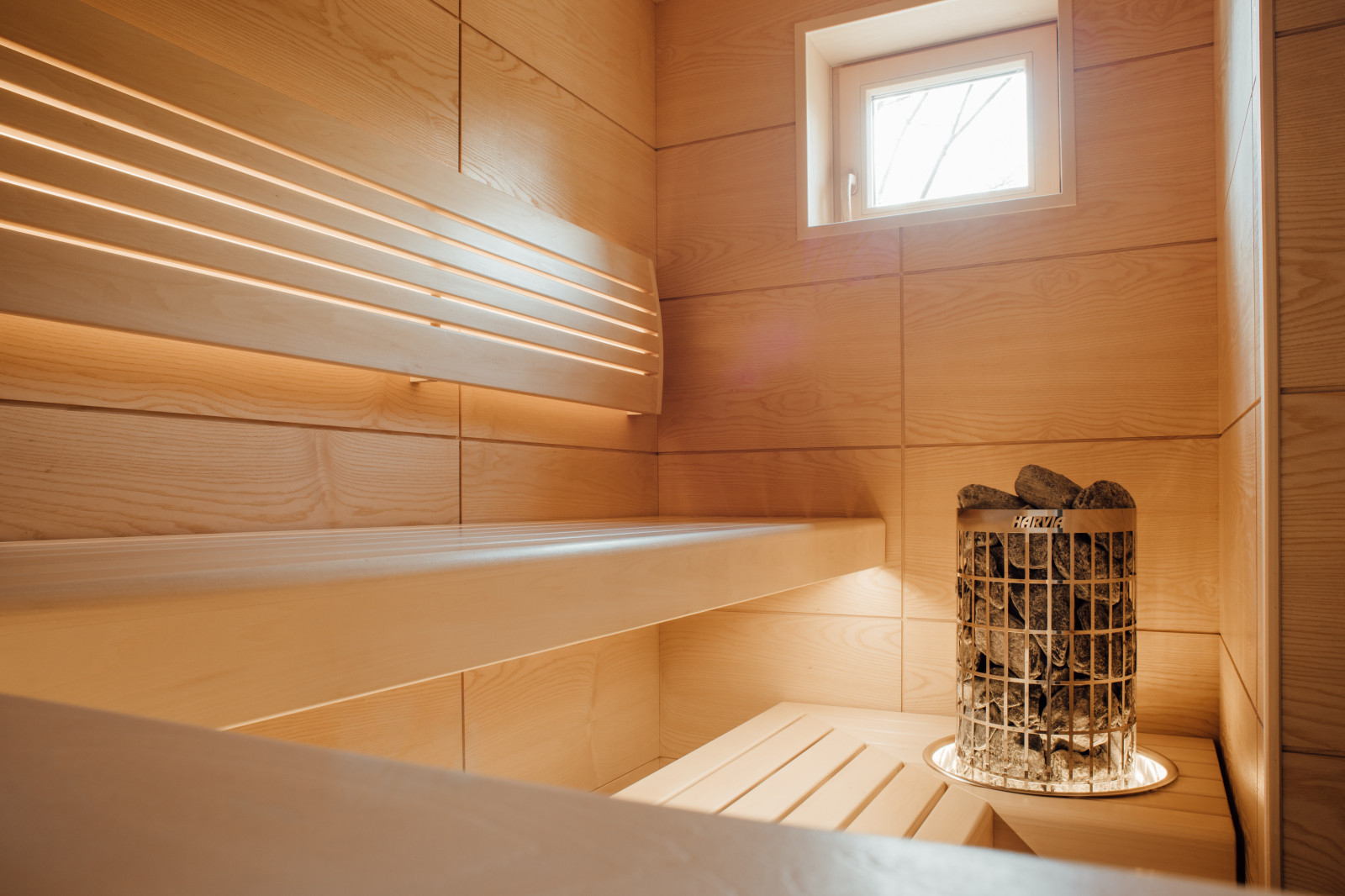 Сауна в загородном доме.