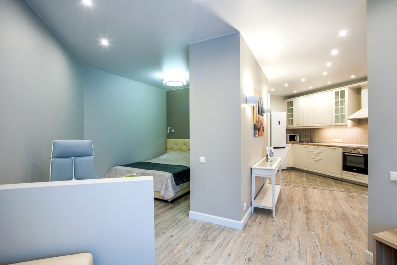 Реализованный проект квартиры-студии