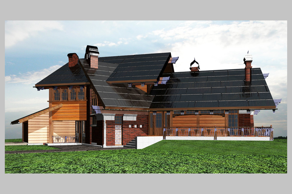 Обложка проекта: Загородный дом в Ново-Дарьино