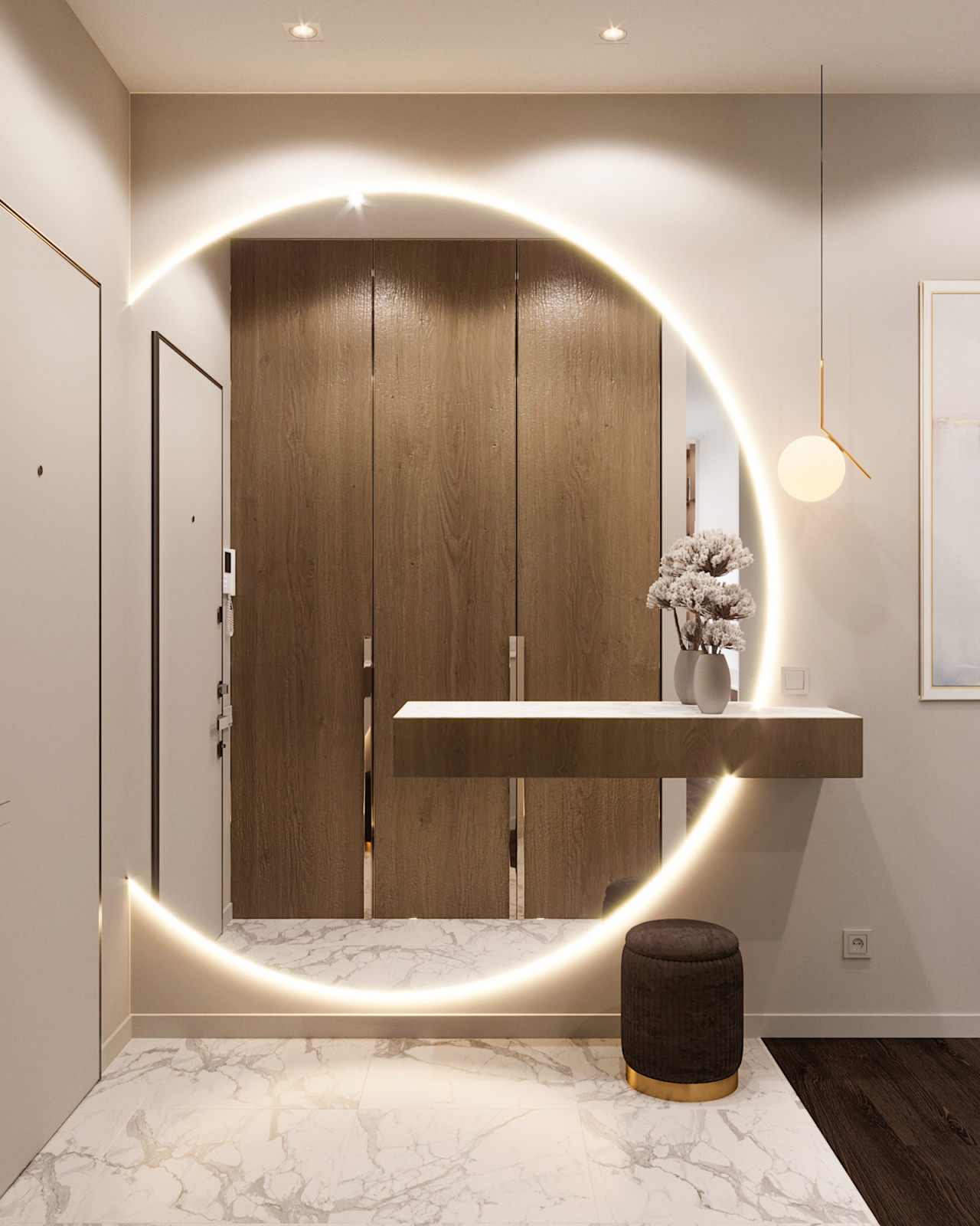 Обложка проекта: Уютная квартира на Серебрякова 84,8 кв м