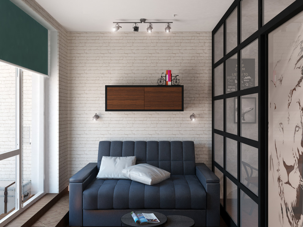 Интерьер квартиры-студии в Москве