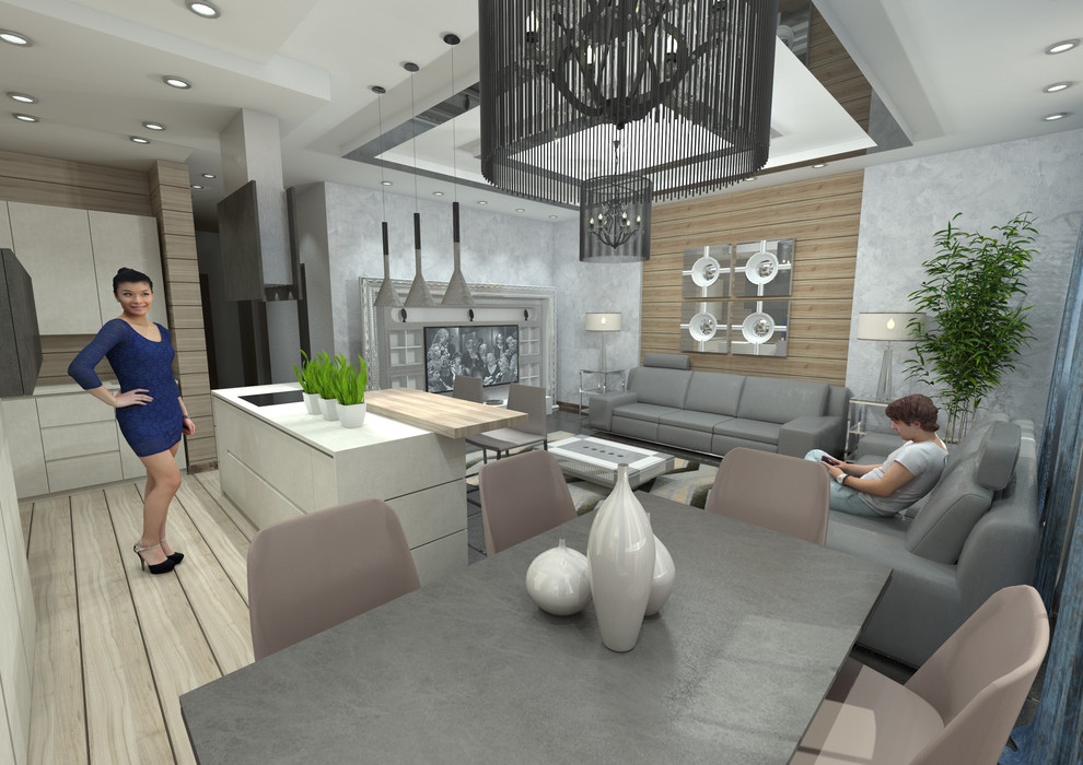 Обложка проекта: Вариант проекта Николая Петрищина для клиента с Притомской набережной