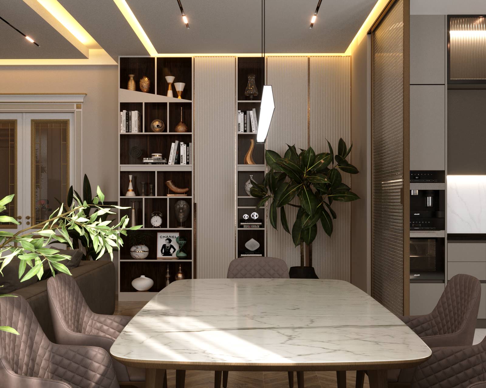 new appartment in Tashkent, living room