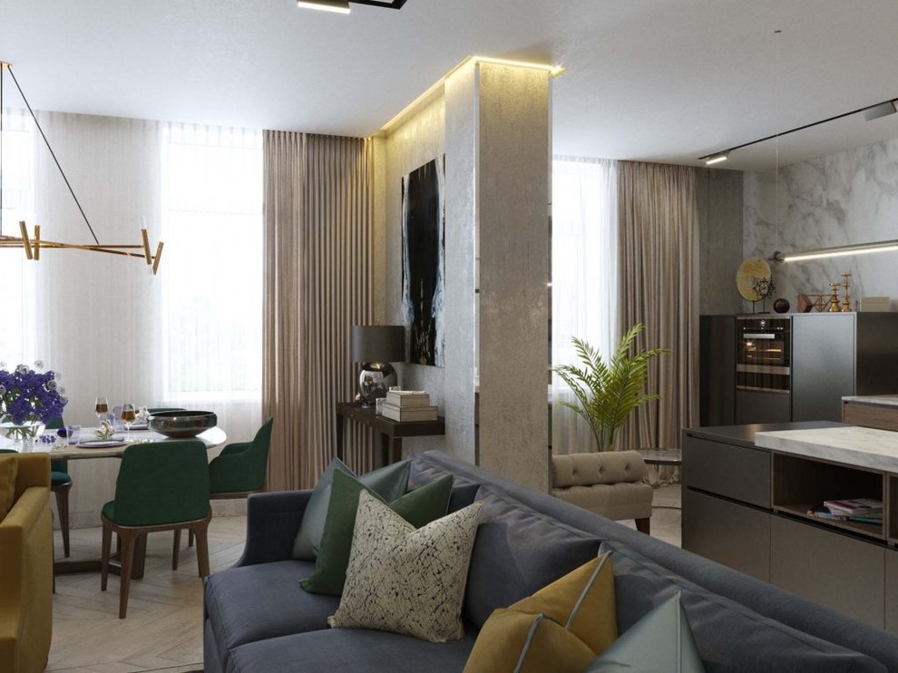 Большая квартира у Финского залива