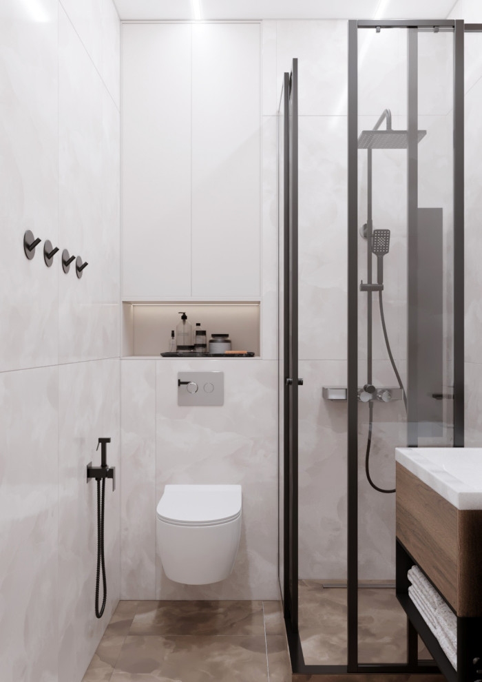 ЖК ЗилАрт дизайн интерьера для семьи из двух человек.