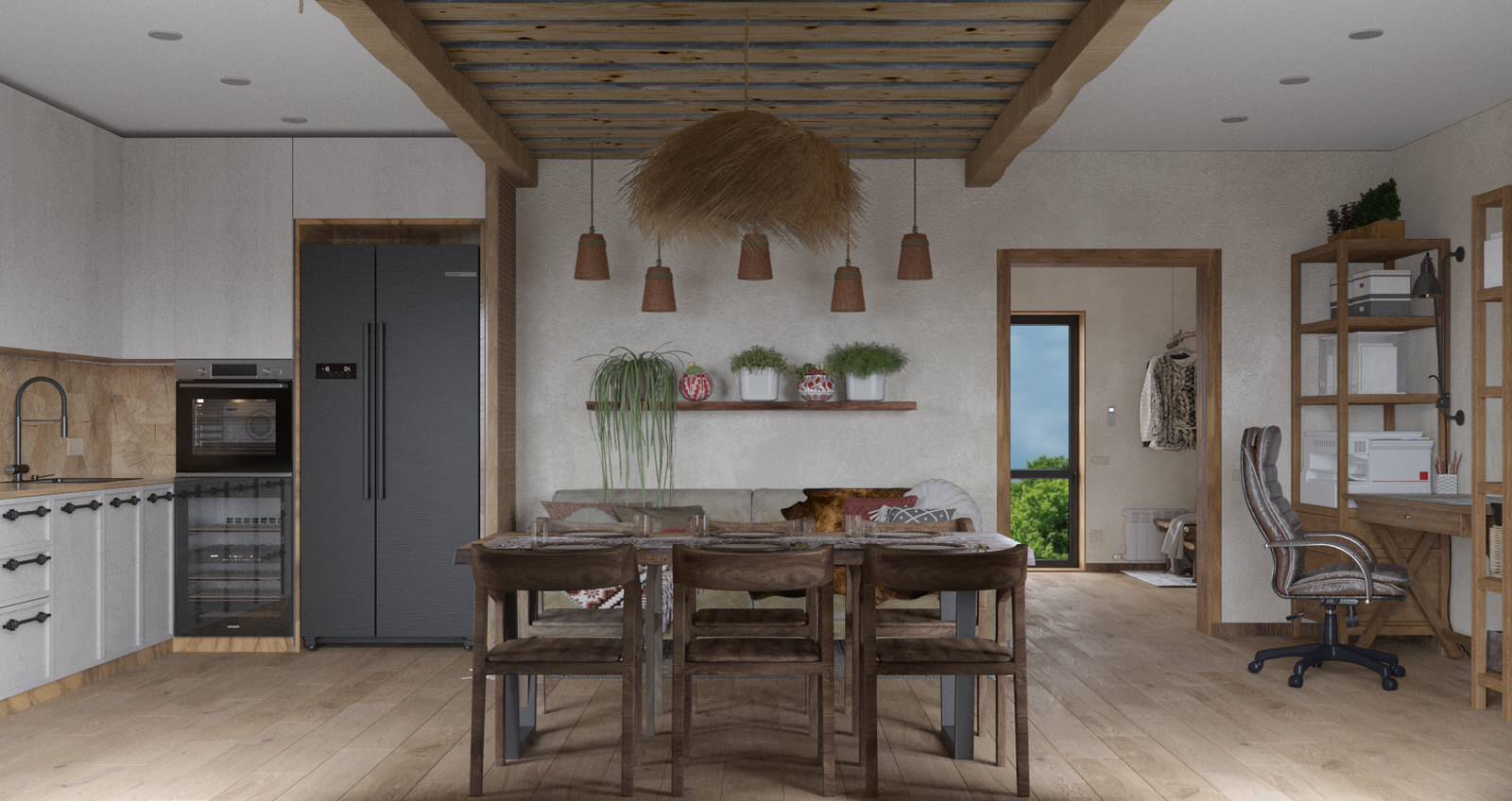 Дом в р.пос. Н. Майна