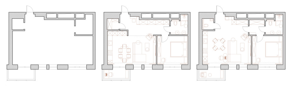 Обложка проекта: 2х-комнатная квартира в ЖК Символ