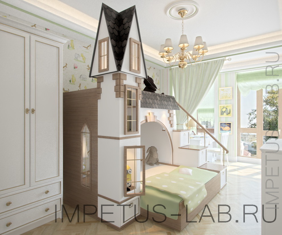 Проект квартиры в классическом стиле