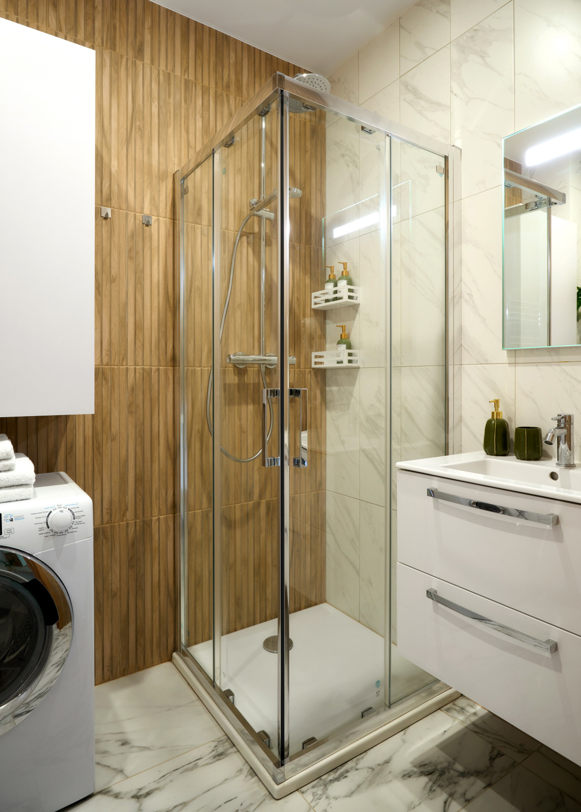 Квартира — студия по дизайн проекту Екатерины Тагировой. Санкт-Петербург