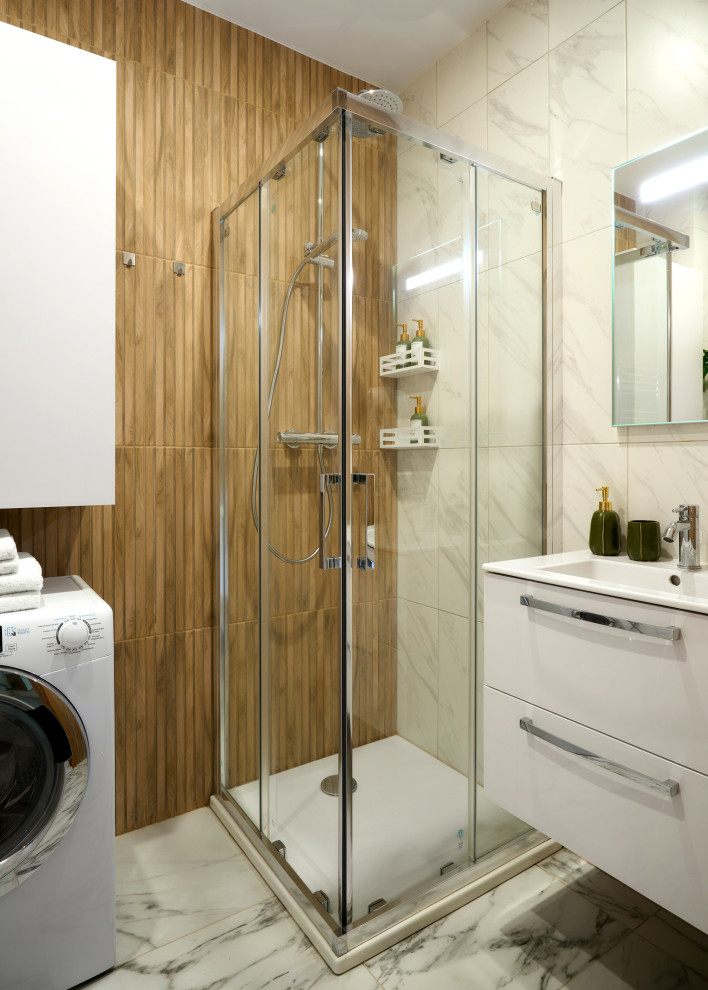 Квартира — студия по дизайн проекту Екатерины Тагировой. Санкт-Петербург