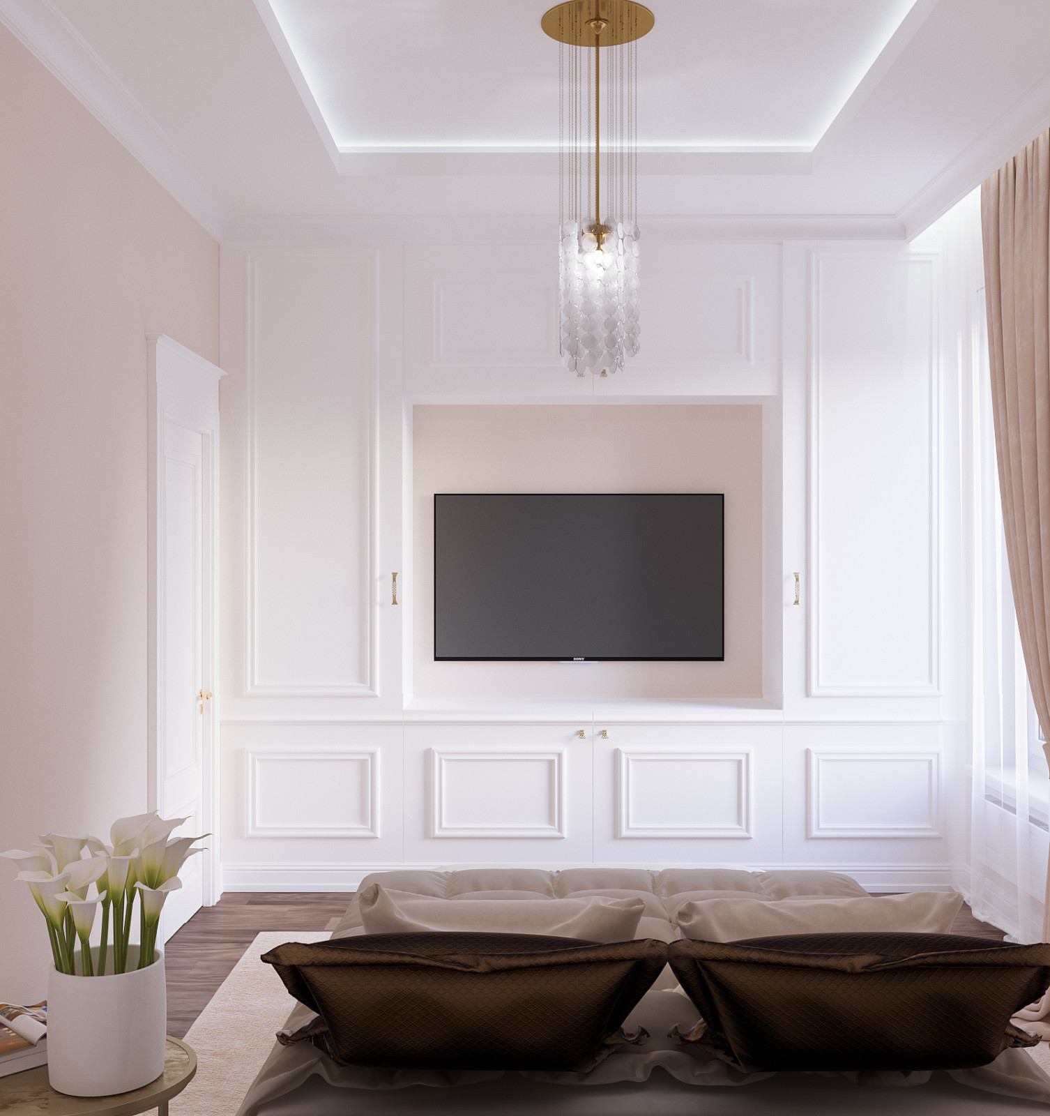 Квартира с террасой на Крестовском острове, 357 м2