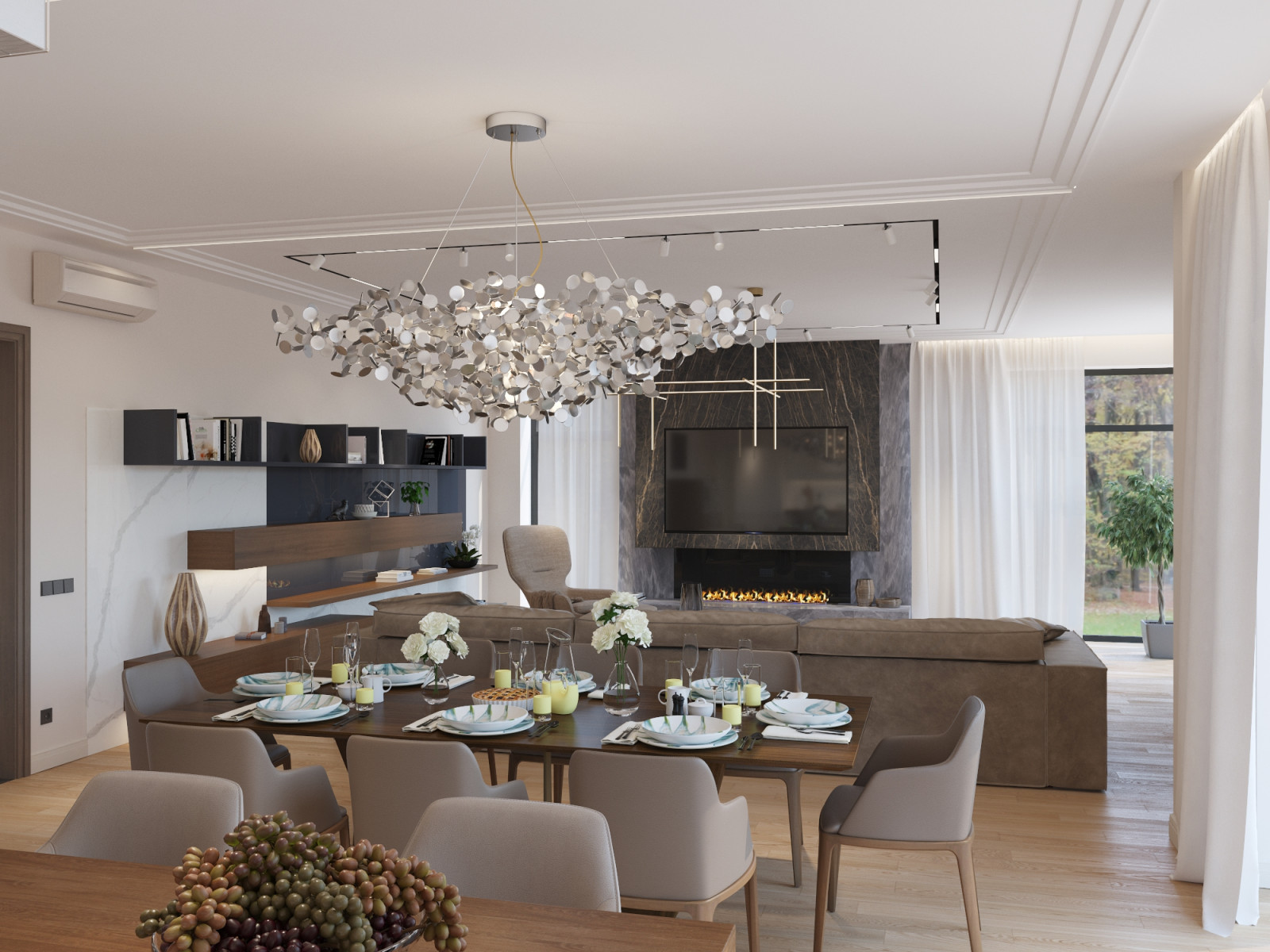 Интерьер загородного дома в Абакане.