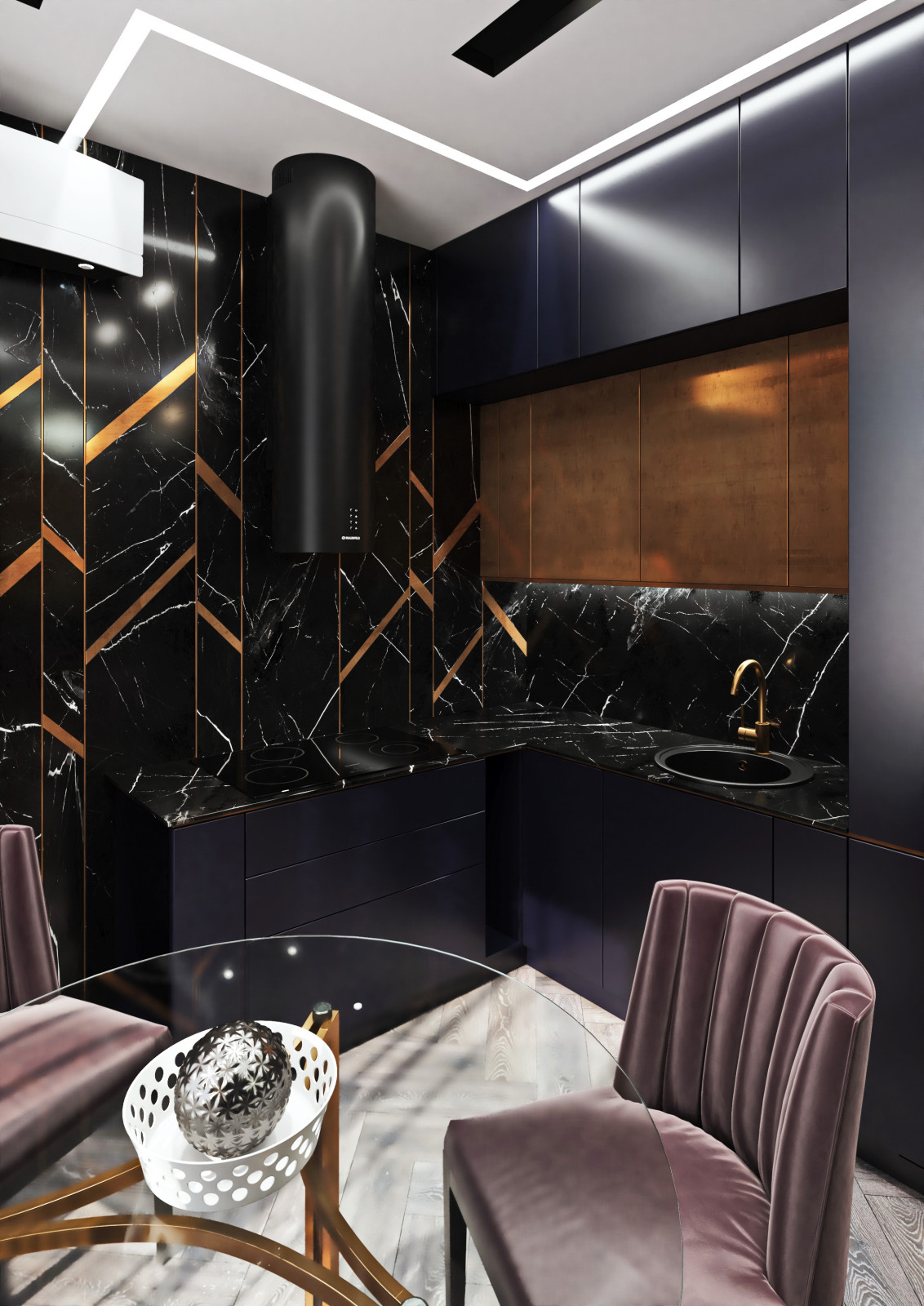 Портфолио. Интерьер классический и артдеко.