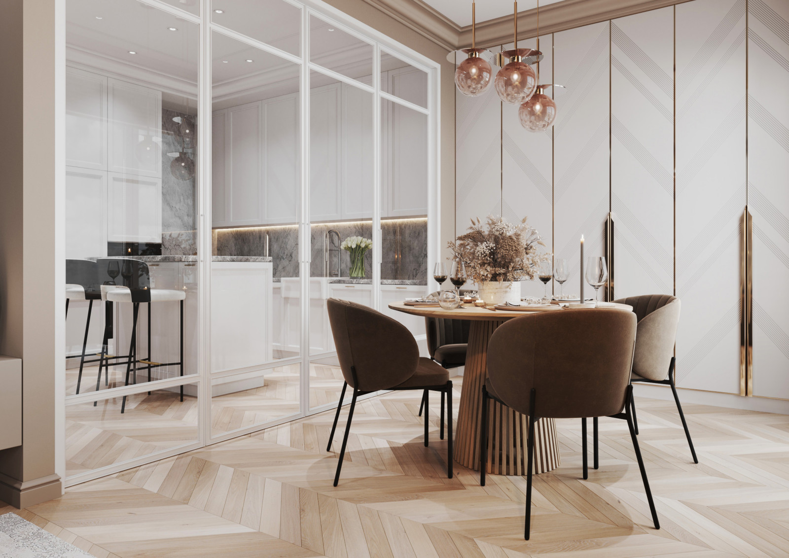 Дизайн-проект квартиры в ЖК NEVA HAUS (Нева Хаус)