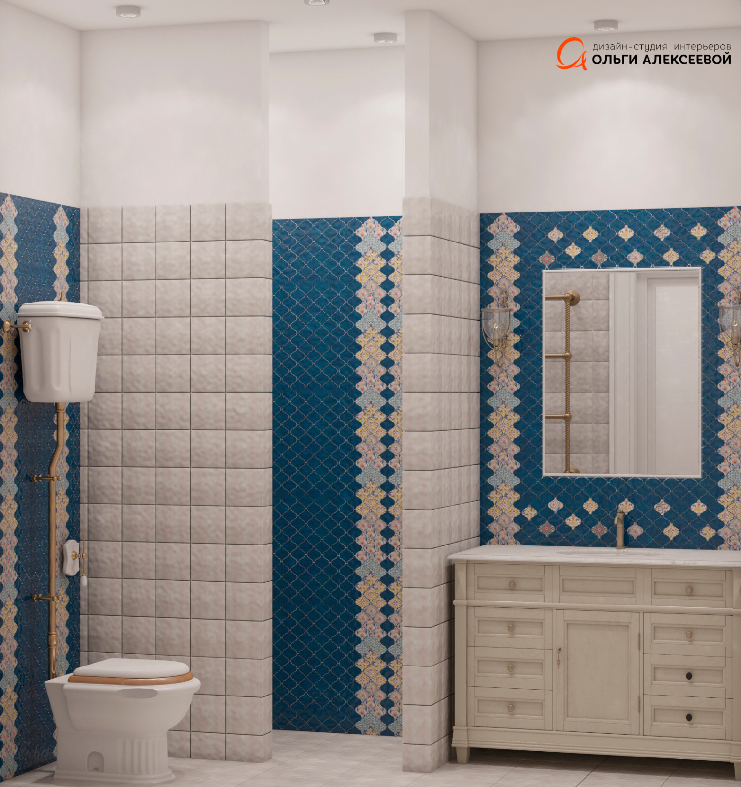 Американская классика в таунхаусе площадью 310 м2.