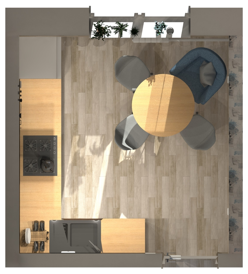 Обложка проекта: Дизайн кухни