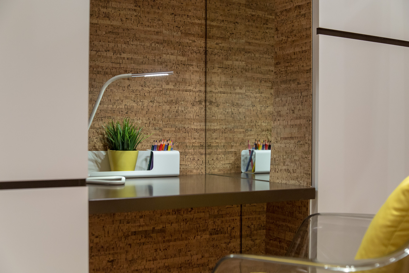 Гостиная в осенних тонах.