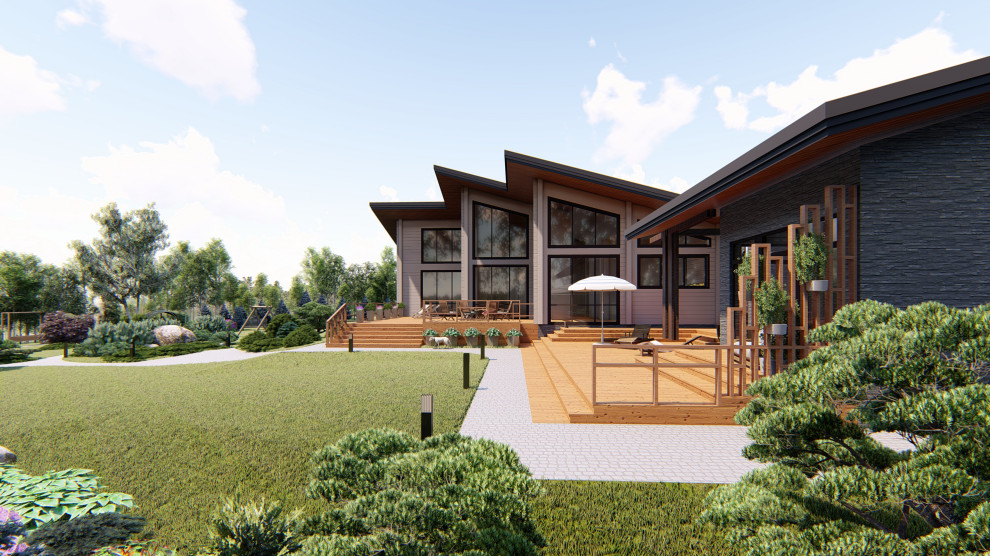 Обложка проекта: КП "Сосны"55