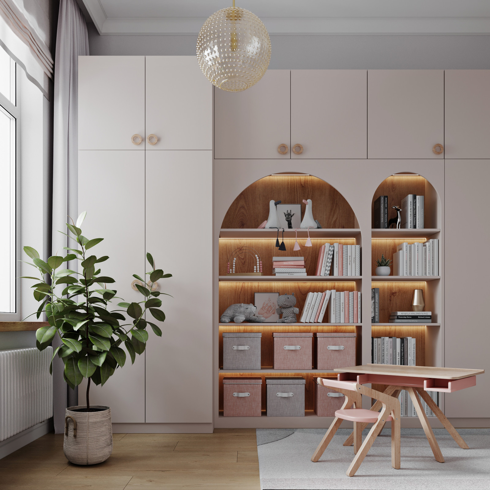 Детская для двух девочек