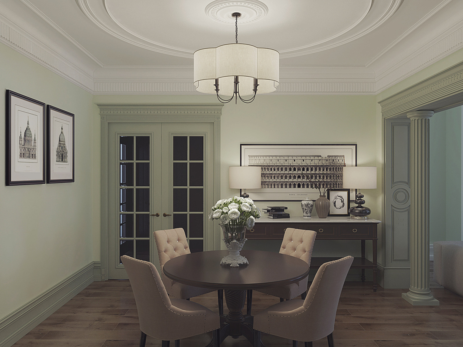 Старый фонд. Квартира на Английской набережной