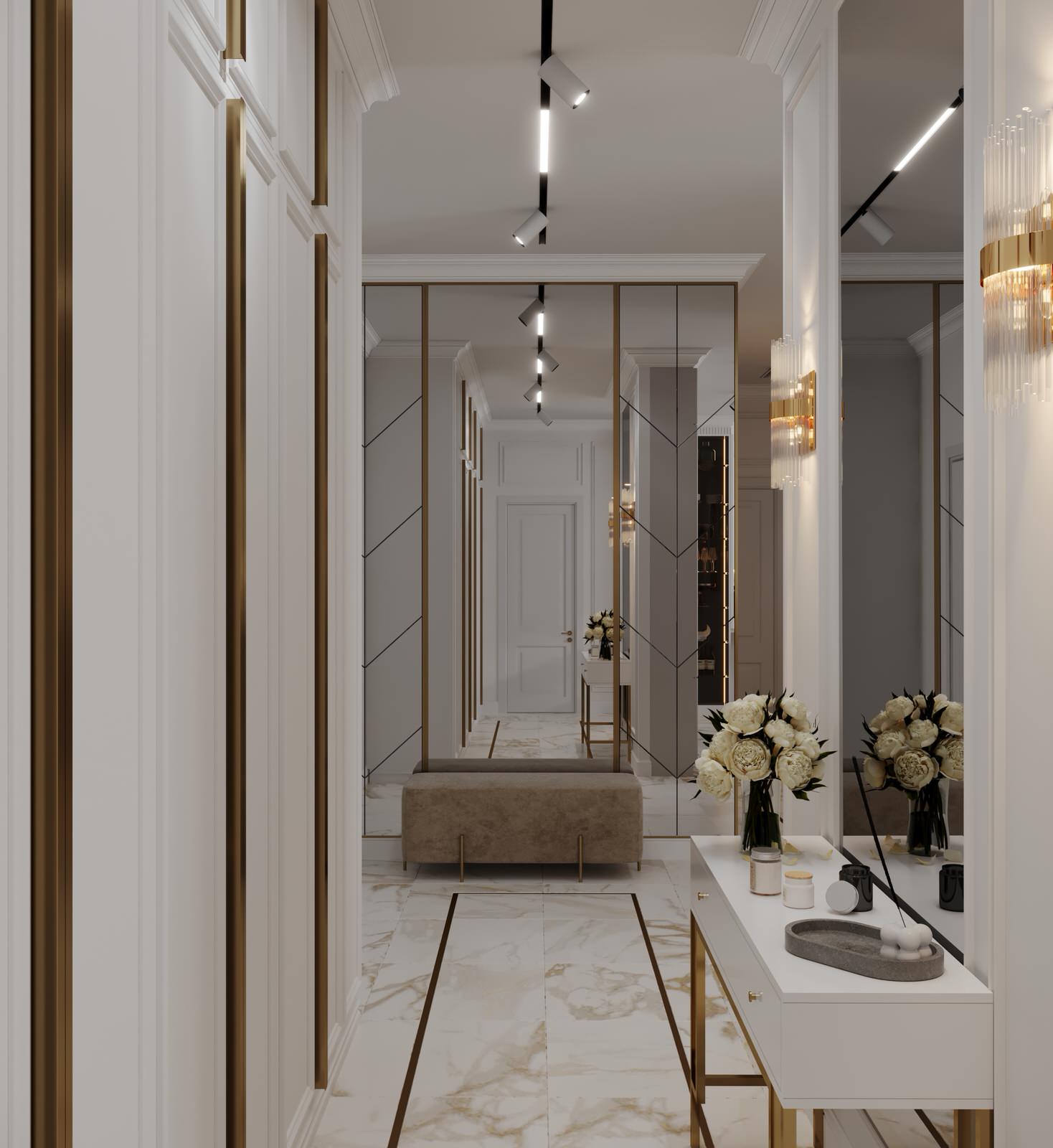 Роскошная неоклассика в ЖК Европейский квартал