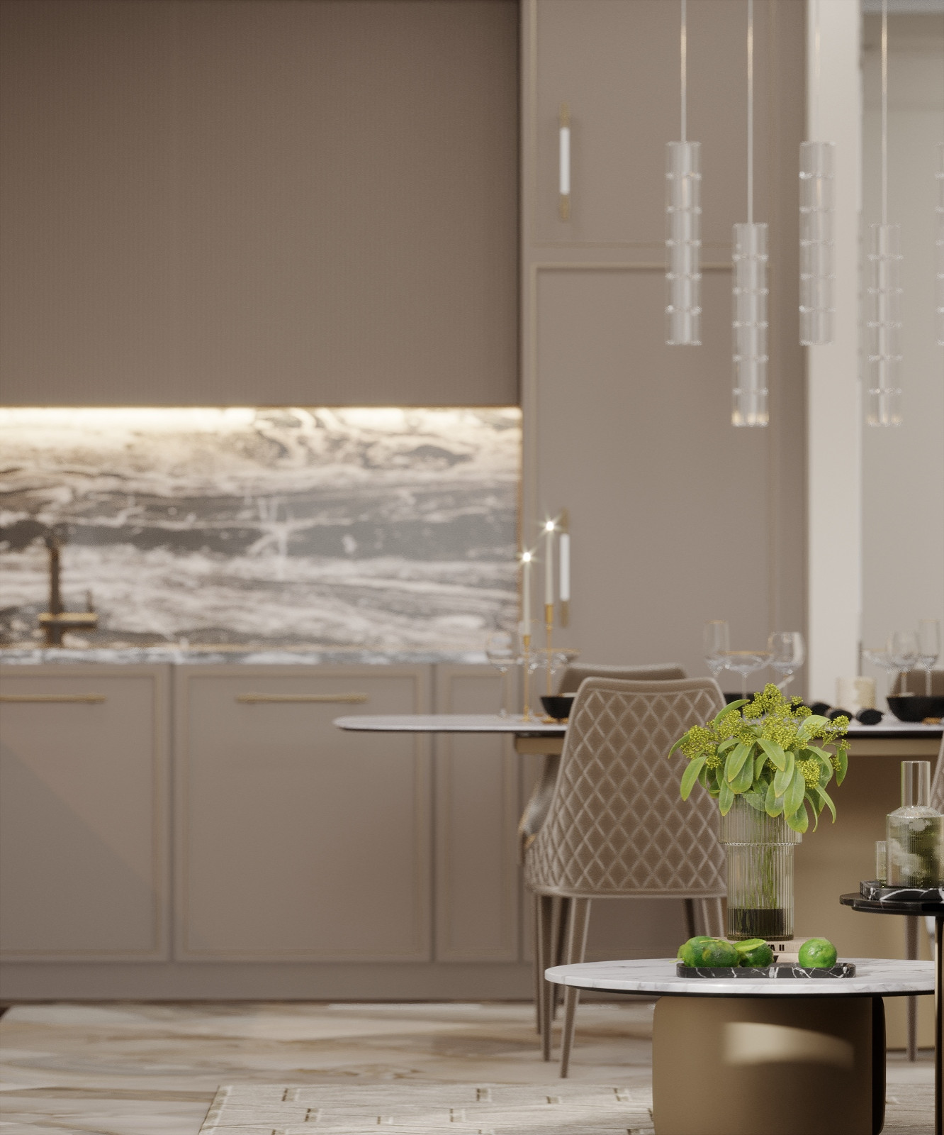 Дизайн интерьера квартиры в ЖК "Onyx Deluxe"