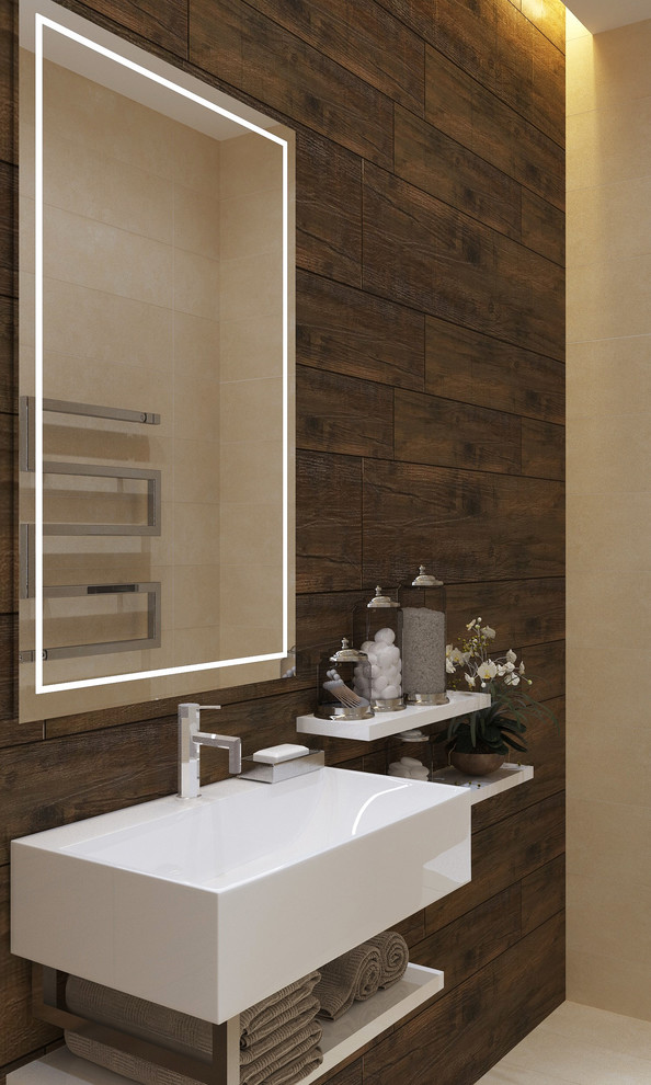 Квартира в современном стиле с элементами экостиля. Москва. 135 кв.м.