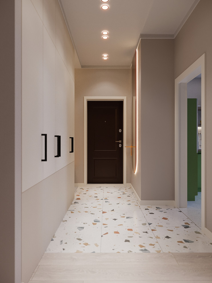 Обложка проекта: 2-х комнатная квартира на побережье