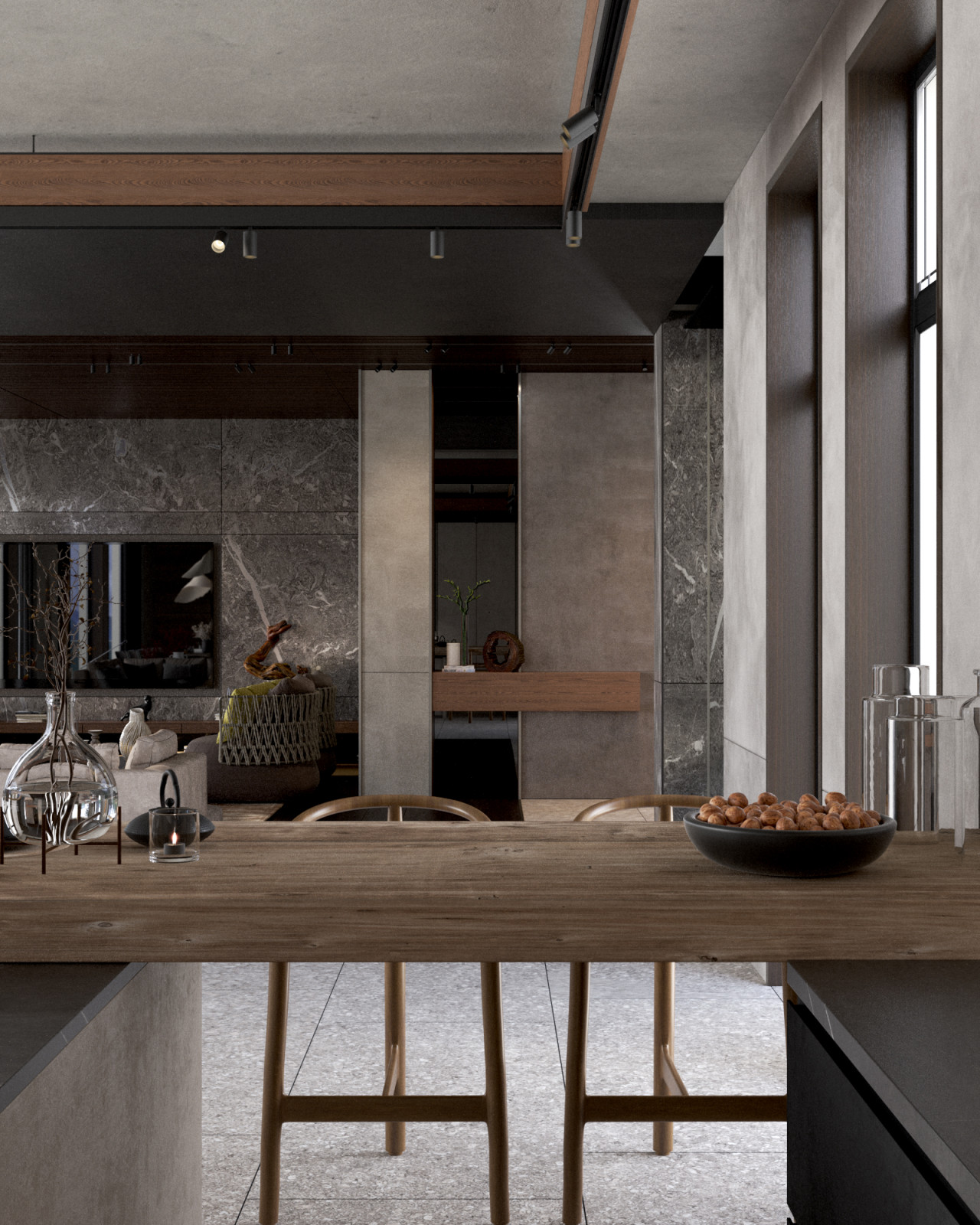 Интерьер дома в Крыму по проекту студии Пейковых