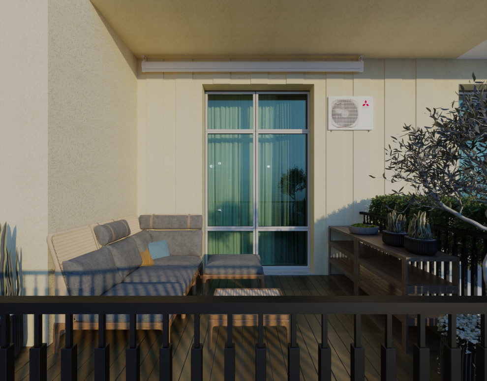 Обложка проекта: Дом с террасой