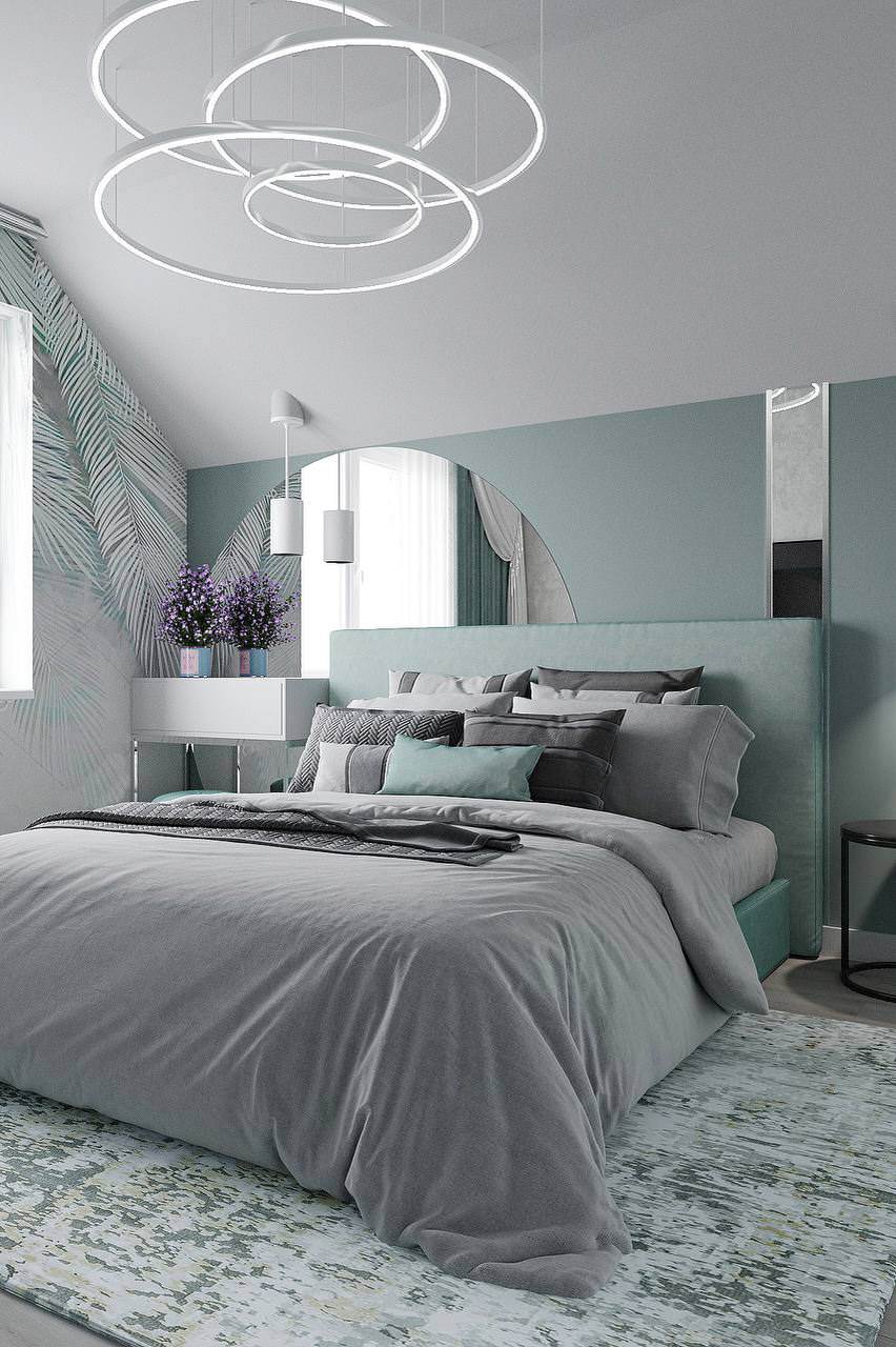 ДИЗАЙН ПРОЕКТ ПАСТЕЛЬНЫЙ ГОЛУБОЙ