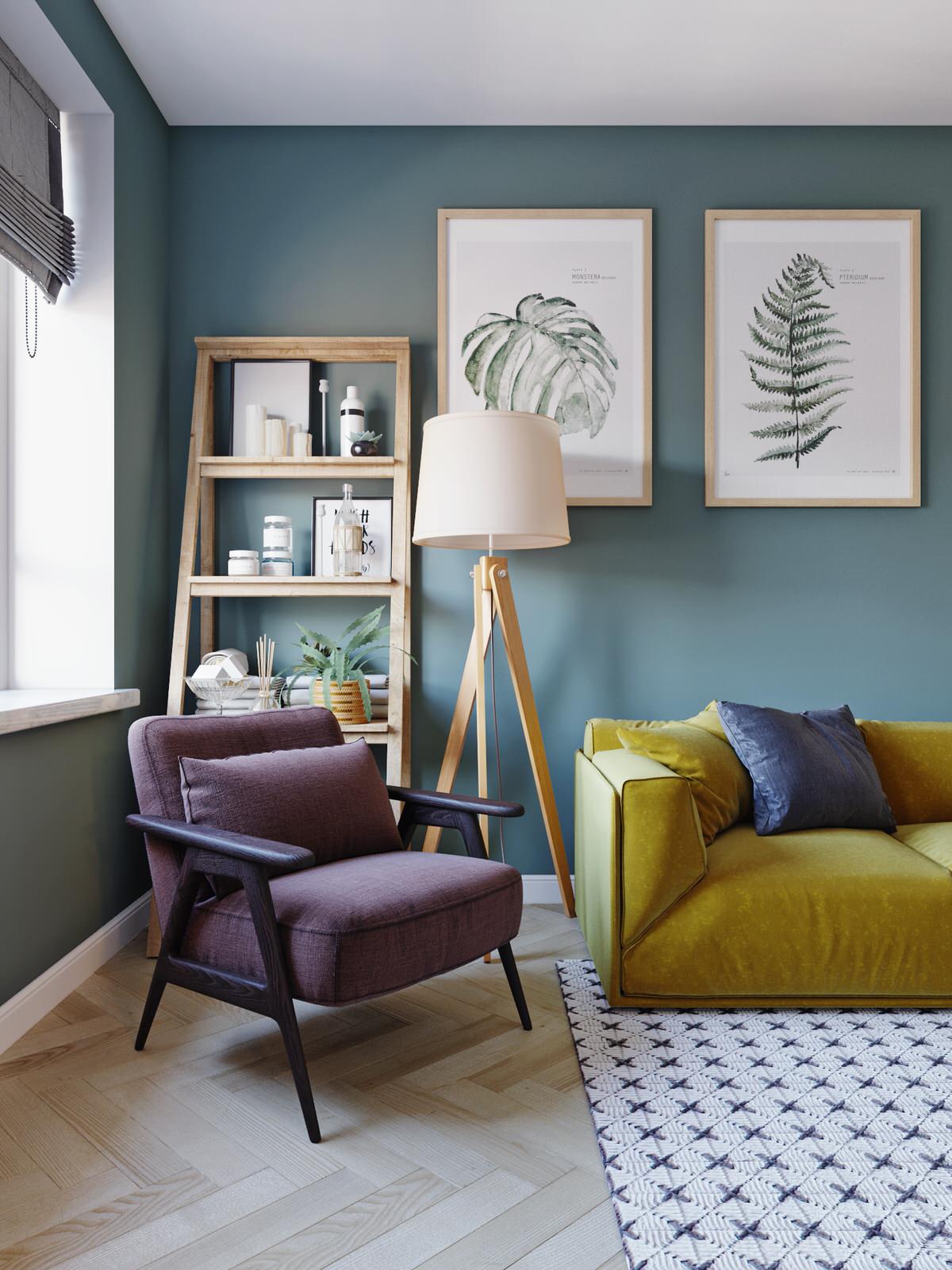 LUSH | интерьер квартиры для молодой семьи