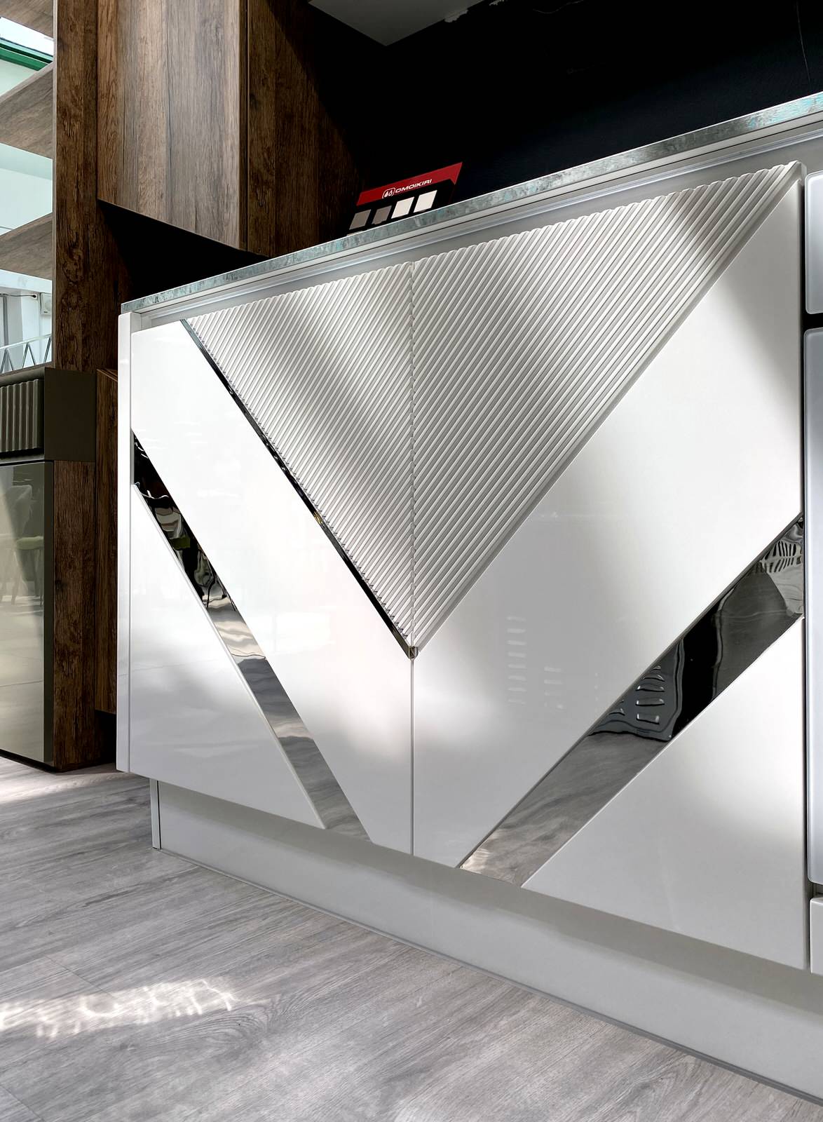 Кухня "PROFILO metallo mix"