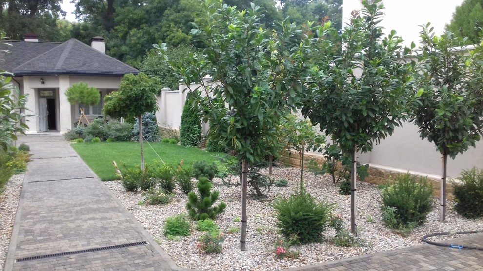 Озеленение частного дома в с.Мысхако