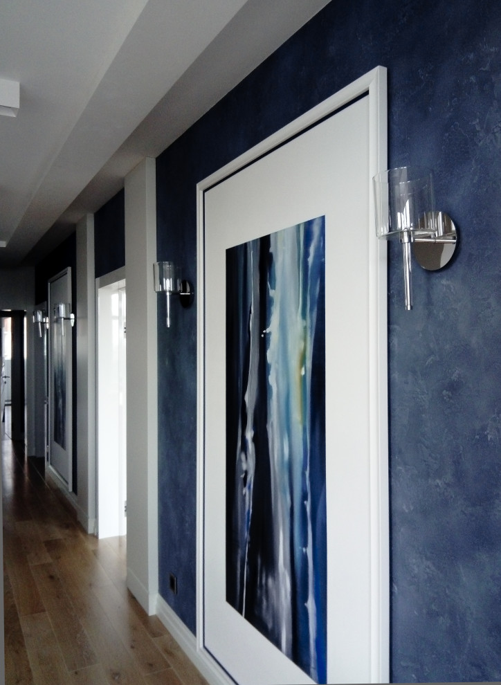 Завершенный проект квартиры на улице Турку, Санкт-Петербург, 140 м.кв.